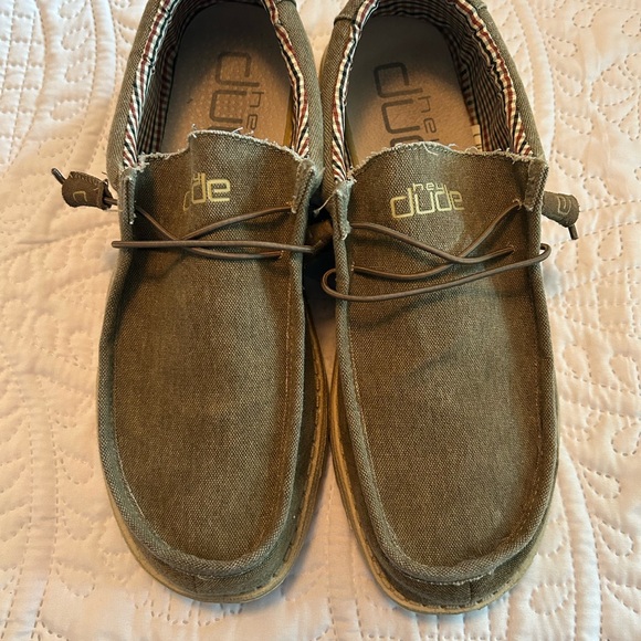 Hey Dude Men's Slip-Ons - Color: Nut - Picture 1 of 7
